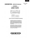 Сервисная инструкция Onkyo K-505TX