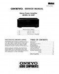Сервисная инструкция Onkyo M-588F