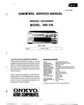 Сервисная инструкция Onkyo MD-105