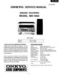 Сервисная инструкция Onkyo MD-185X