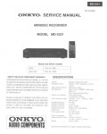 Сервисная инструкция Onkyo MD-2321