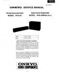 Сервисная инструкция Onkyo PHC-5C, PHC-5SW