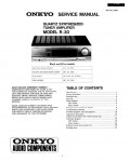 Сервисная инструкция Onkyo R-30