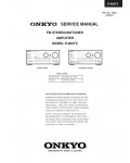 Сервисная инструкция Onkyo R-805TX