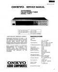 Сервисная инструкция Onkyo T-4017