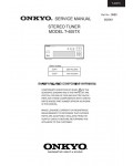 Сервисная инструкция Onkyo T-405TX