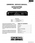 Сервисная инструкция ONKYO T-4310R