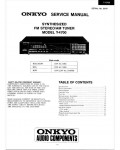 Сервисная инструкция Onkyo T-4700