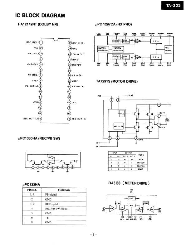 Сервисная инструкция Onkyo TA-203