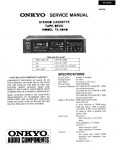 Сервисная инструкция Onkyo TA-2048