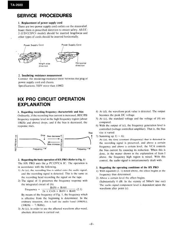 Сервисная инструкция Onkyo TA-2600