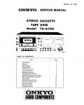 Сервисная инструкция Onkyo TA-630D