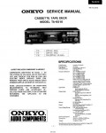 Сервисная инструкция Onkyo TA-6510