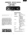 Сервисная инструкция Onkyo TA-RW111