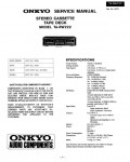 Сервисная инструкция Onkyo TA-RW222