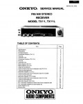 Сервисная инструкция Onkyo TX-11, 11L