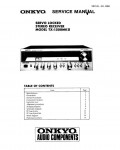 Сервисная инструкция Onkyo TX-1500MK2