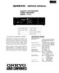 Сервисная инструкция Onkyo TX-25