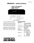 Сервисная инструкция Onkyo TX-26