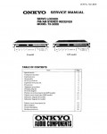 Сервисная инструкция Onkyo TX-3000