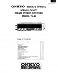 Сервисная инструкция Onkyo TX-31