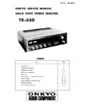 Сервисная инструкция Onkyo TX-330