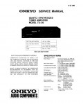 Сервисная инструкция Onkyo TX-36
