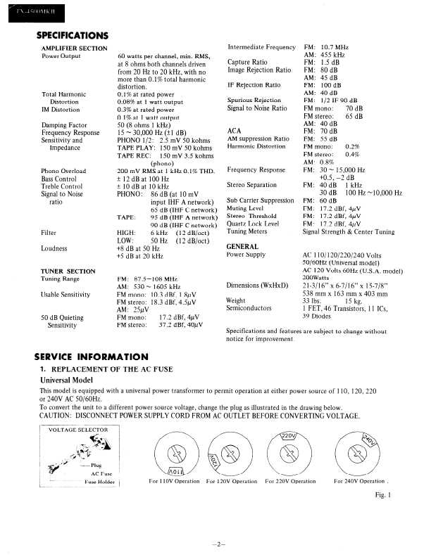 Сервисная инструкция Onkyo TX-4500MK2