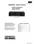 Сервисная инструкция ONKYO TX-7600