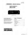 Сервисная инструкция ONKYO TX-7630