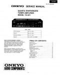 Сервисная инструкция Onkyo TX-811