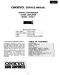 Сервисная инструкция Onkyo TX-8211