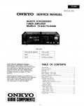 Сервисная инструкция Onkyo TX-840, TX-840M