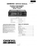 Сервисная инструкция Onkyo TX-844