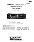 Сервисная инструкция Onkyo TX-85