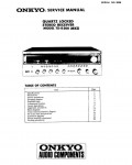 Сервисная инструкция Onkyo TX-8500MK2