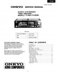 Сервисная инструкция Onkyo TX-860, TX-860M