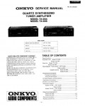 Сервисная инструкция Onkyo TX-904, TX-906