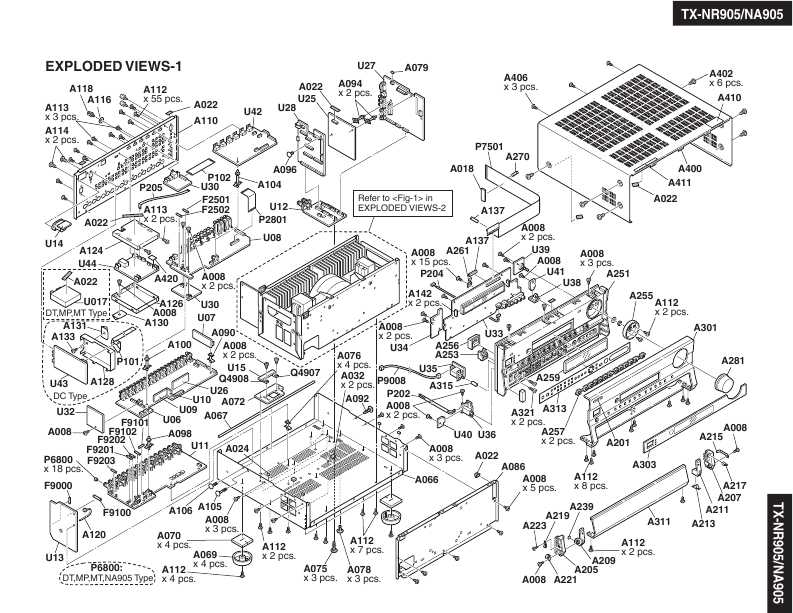 Сервисная инструкция Onkyo TX-NA905, TX-NR905