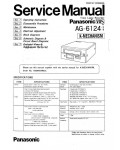 Сервисная инструкция Panasonic AG-6124