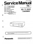 Сервисная инструкция Panasonic AG-TL300