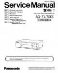 Сервисная инструкция Panasonic AG-TL700E-B