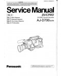 Сервисная инструкция Panasonic AJ-D700E, EN, VOL.2