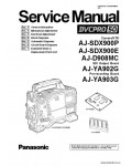 Сервисная инструкция PANASONIC AJ-SDX900E