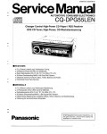 Сервисная инструкция Panasonic CQ-DPG55LEN