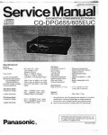 Сервисная инструкция Panasonic CQ-DPG605EUC, CQ-DPG655