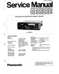 Сервисная инструкция Panasonic CQ-E03EN, CQ-E05EN
