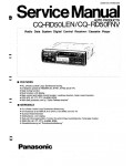 Сервисная инструкция Panasonic CQ-RD50FNV, CQ-RD50LEN