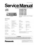 Сервисная инструкция Panasonic CQ-RDP102N, CQ-RDP112N, CQ-RDP142N, CQ-RDP152N, CQ-RDP162N