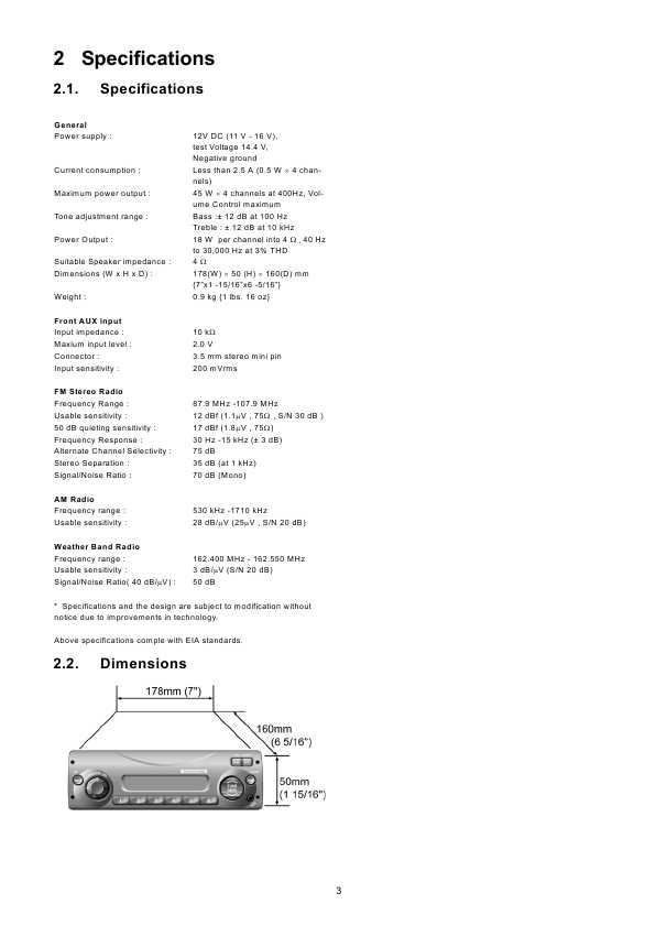 Сервисная инструкция Panasonic CR-W405U